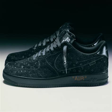 black lv air force|louis vuitton force.